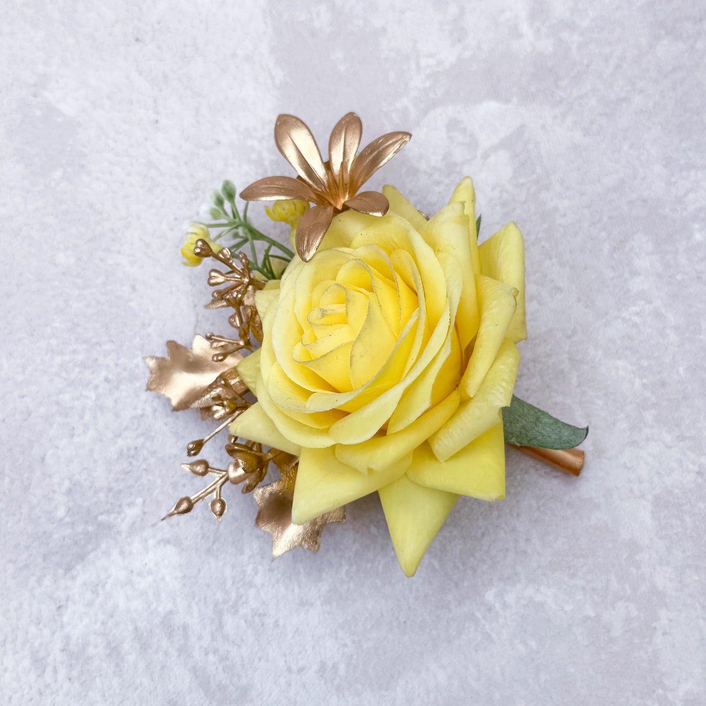 Surprising Gold Yellow Interlaced Rose Pearl Bracelet Gift For Back To School Party Boutonniere, Gift For Bridesmaid, Bridal Accessories