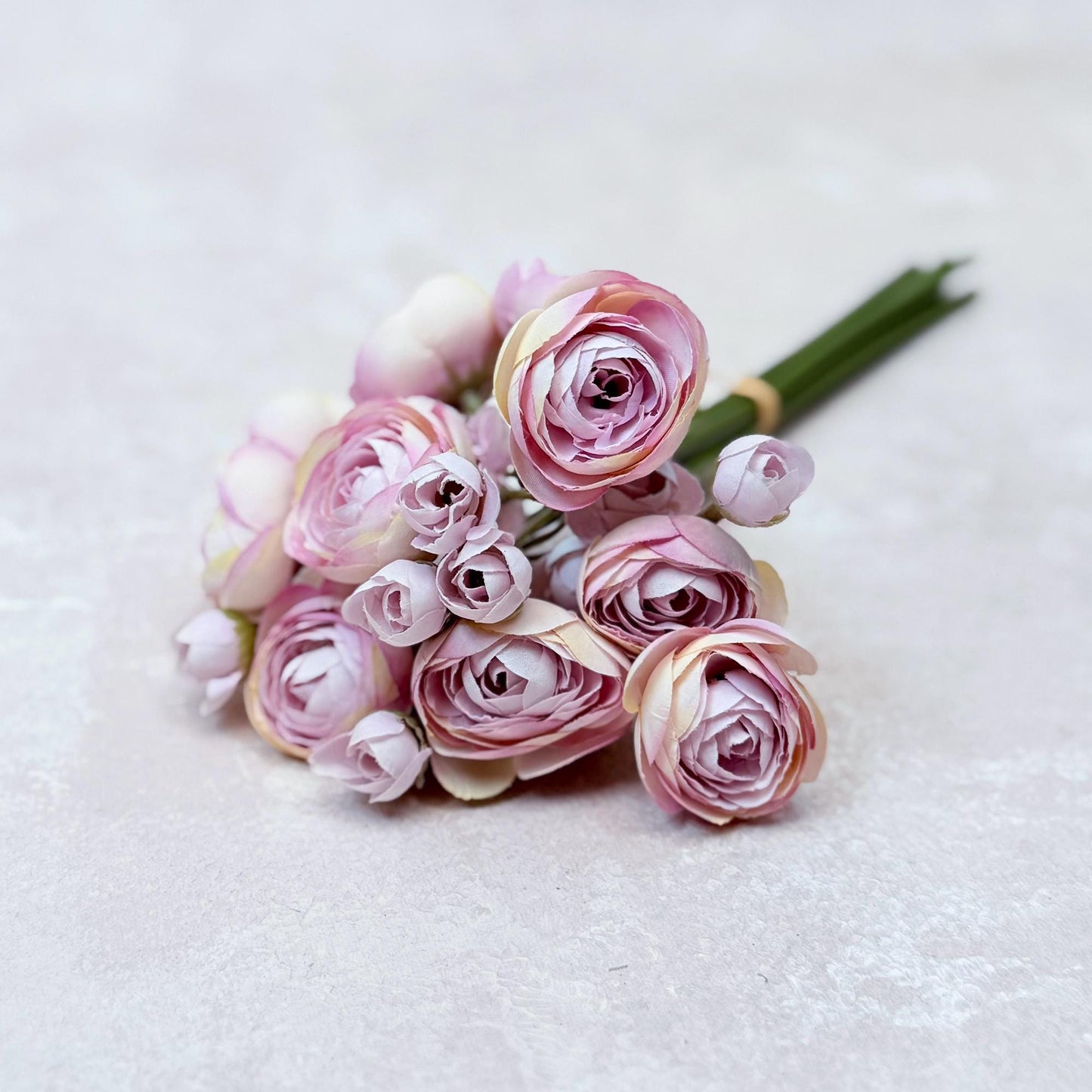 Lilac Rose Stems – Faux Flower Bundle Perfect For DIY Wedding Bouquet, Wreath Design, Silk Ranunculus Centerpiece, Crafts & Arrangements
