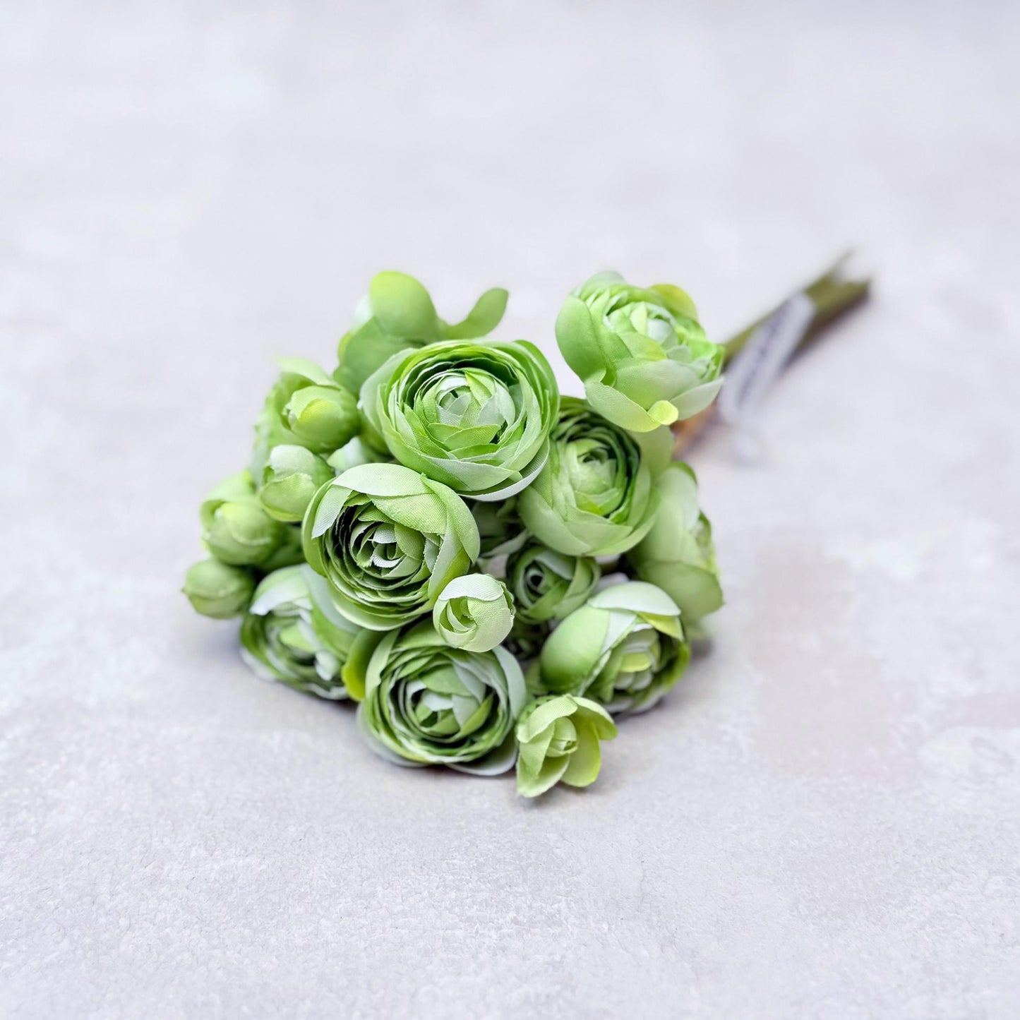 Spring Green Rose Stems – Faux Flower Bundle Perfect For DIY Wedding Bouquet, Wreath, Silk Ranunculus Centerpiece, Crafts & Arrangements