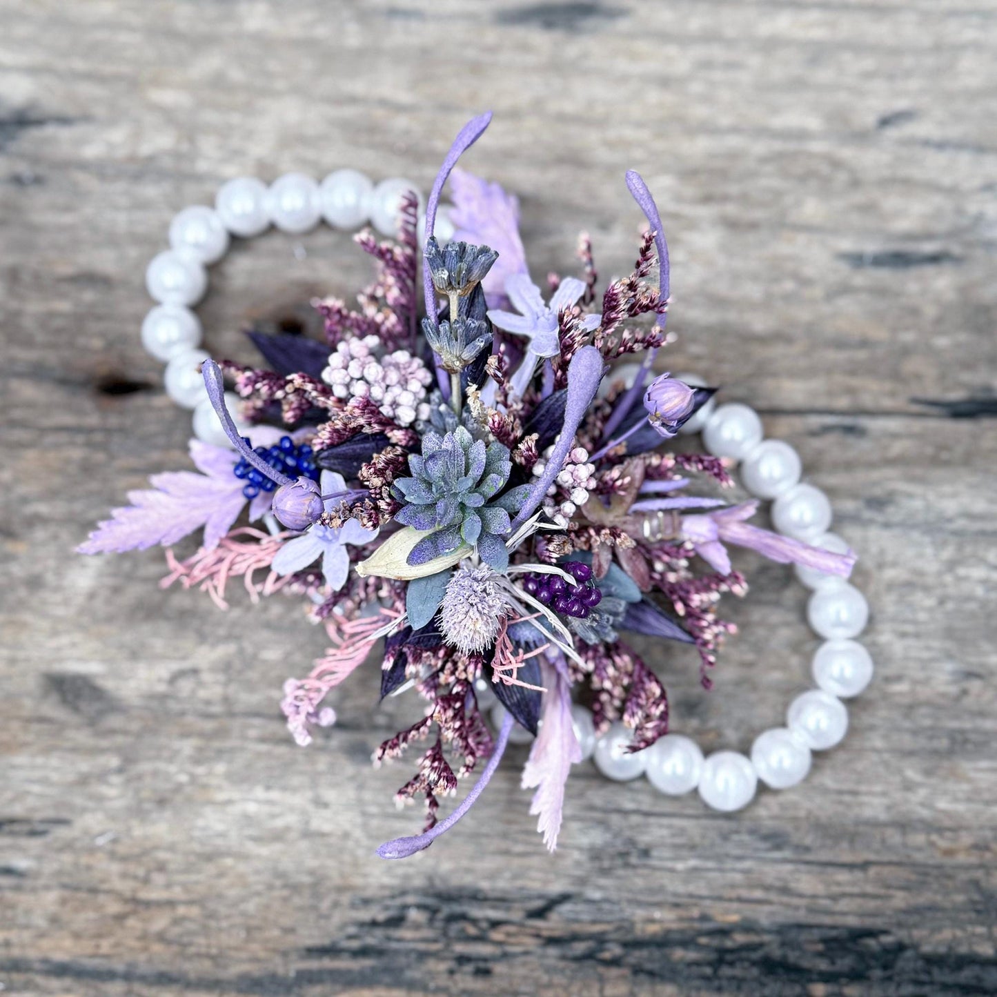 Personalized Zodiac Pearl Bracelet – Luxury Ocher Corsage for Fall Wedding, Prom, Zodiac Gift, Anniversary, Bridal Shower,Astrology Inspired