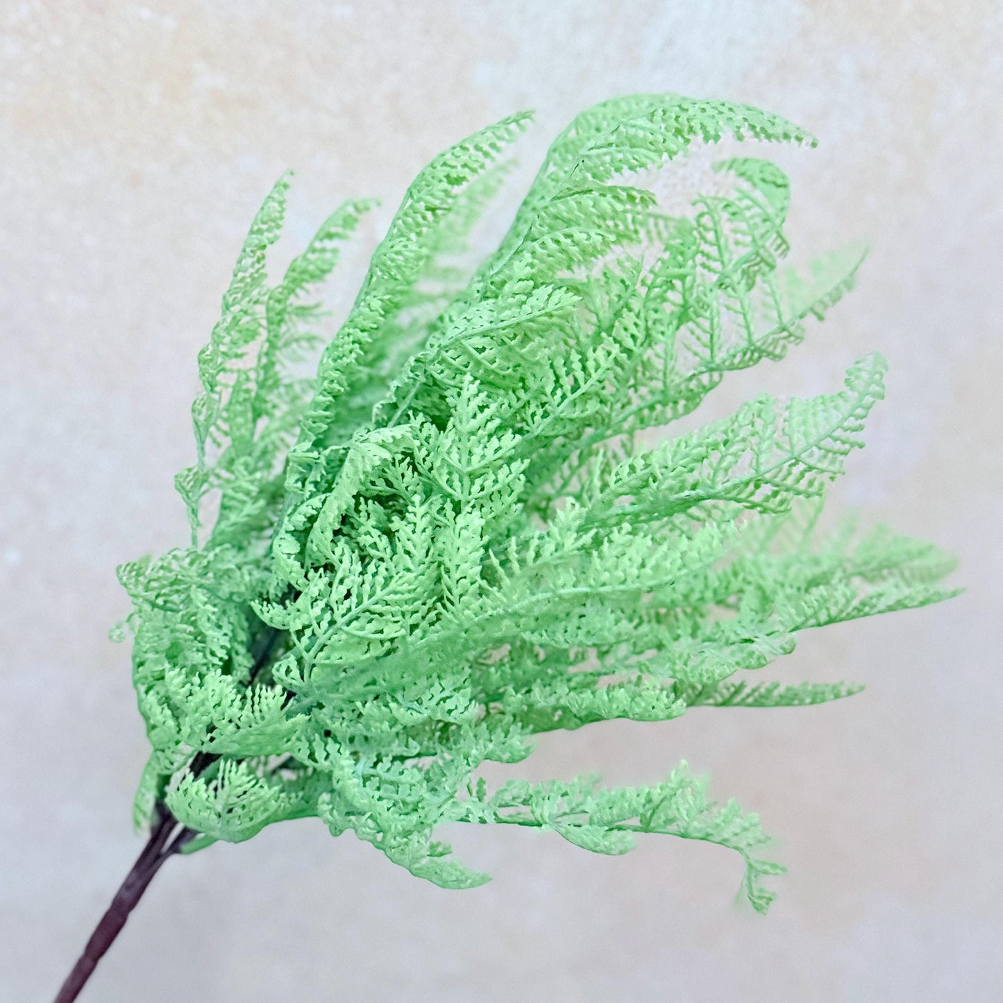 Fake Dusty Green Fern Plant Branch,Wildflowers For Bouquet,Wreath Ornaments,Farmhouse Home Decor,Faux Succulent For DIY Floral Arrangements